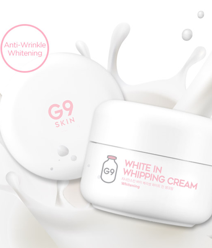 Kem dưỡng trắng da, mờ thâm tàn nhang G9-Skin White In Whipping Cream