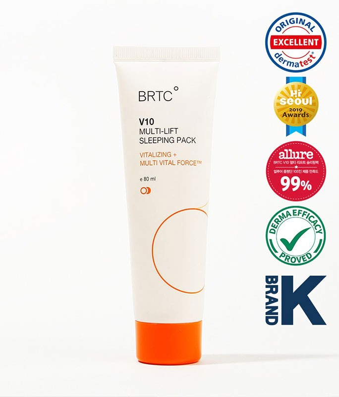 Kem chống nắng chứa tinh chất dưỡng ẩm, ngăn ngừa lão hóa BRTC Moisture Essence Sun V10 UV 50ml