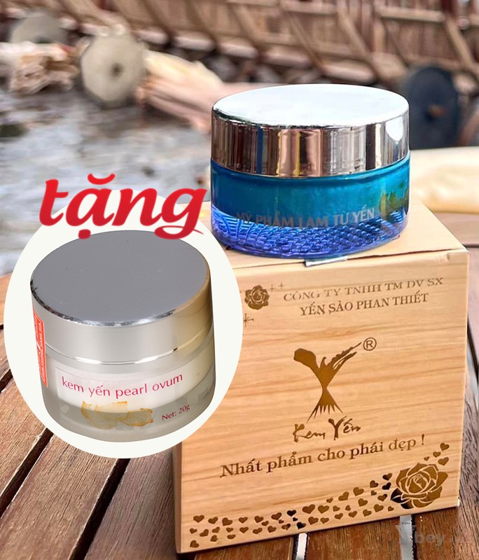 Kem face tổ yến trị nám chuyên sâu ban đêm và dưỡng trắng, chống nắng ban ngày