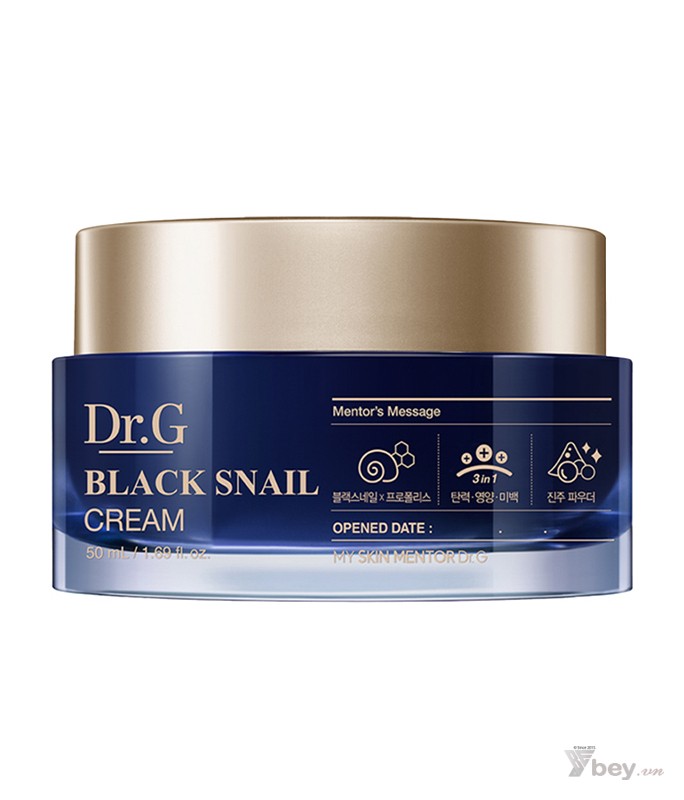 Kem dưỡng chống lão hoá Dr.g Black Snail Cream 50ml