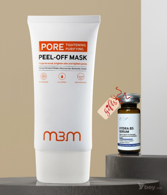 Gel mặt nạ lột Peel-Off Mask M3M chính hãng (Tặng B5 Serum)