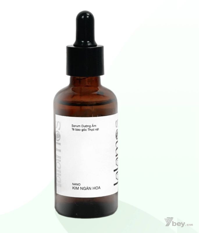Serum phục hồi , dưỡng ẩm cho da Nano Kim Ngân Hoa Lalamos 