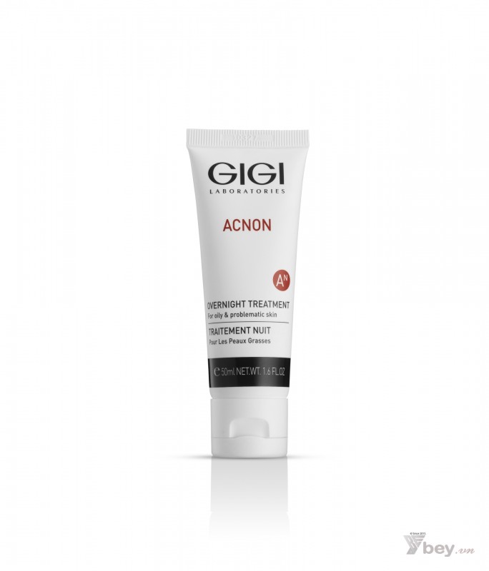 GiGi Acnon Overnight Treatment - Kem dưỡng ban đêm trị mụn, tái tạo da, ngăn ngừa sẹo và thâm mụn hiệu quả 50ml