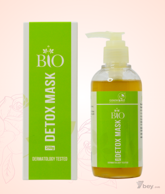 Mặt nạ thải độc thực vật Bio Detox Mask Geneworld chính hãng - Mask mẫu mới